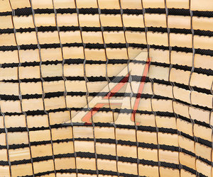 Изображение 2, 47821 Накидка на сиденье массажная деревянная с подголовником светлая NOVA BRIGHT
