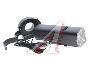 Изображение 1, JY-7025 Фонарь велосипедный передний USB кабель с аккумулятором 1800mAh Cree Led RAPIDO