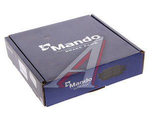 Изображение 4, MBF016113 Колодки тормозные MERCEDES Actros дисковые (208x114x35) (4шт.) MANDO