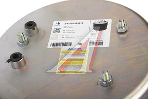 Изображение 5, SP55836-K18 Пневморессора DAF (металлический стакан) (3 шп. M10мм, 2 штуц. M16х1.5мм) SAMPA