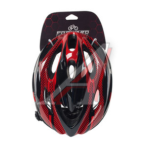 Изображение 2, TK-2006 Шлем для катания на велосипеде, скейтборде и роликах L черно-красный FORWARD