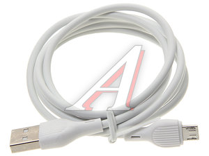 Изображение 1, NB200 White Кабель micro USB 1м белый XO