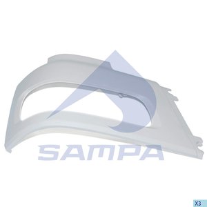 Изображение 2, 18500102 Бампер DAF CF85 передний правая часть SAMPA