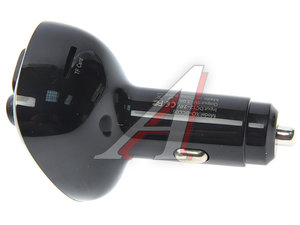 Изображение 2, XO-BCC05 Black Устройство зарядное в прикуриватель с трансмиттером (bluetooth, hands free) черное XO