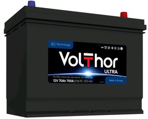 Изображение 1, 6СТ70(0) 57029 D26 Аккумулятор VOLTHOR Ultra 70А/ч обратная полярность