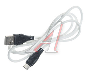 Изображение 1, K-50 Zero white Кабель USB Type C 1м FAISON