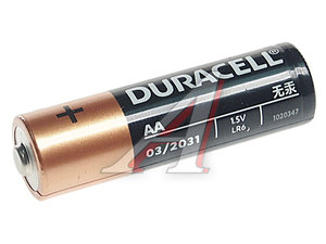 Изображение 1, LR6N-4BL Батарейка AA LR6 1.5V блистер 4шт. (цена за 1шт.) Alkaline Basic DURACELL