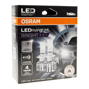 Изображение 5, 64210DWBRT Лампа светодиодная 12V H7/H18 PX26d/PY26d-1 +300% 6000K (2шт.) Led White Ledriving HL Bright OSRAM