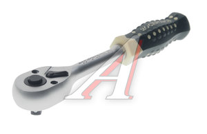 Изображение 1, RF-80222A Ключ трещотка 1/4" 72 зуба реверсивная усиленная с резиновой ручкой ROCKFORCE