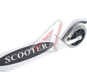 Изображение 2, BQ-801 SILVER Самокат 2-х колесный (колесо 100мм) до 60кг светящиеся колеса алюминий серебро