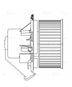 Изображение 4, LFH1502 Мотор отопителя VW Crafter (06-) LUZAR