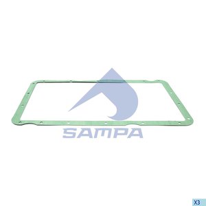 Изображение 1, 208.231 Прокладка MERCEDES Accelo (03-), Unimog (00-) картера масляного SAMPA