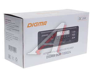 Изображение 3, DCR-100G24 Магнитола автомобильная 1DIN 24V DIGMA