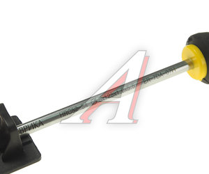 Изображение 2, ER-7DA-07H Отвертка шлицевая SL 5.5х125мм магнитная с противоскользящей ручкой (с держателем) ЭВРИКА