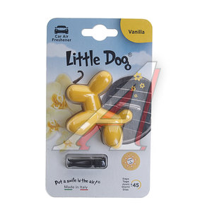 Изображение 1, ED0101 Ароматизатор на дефлектор полимерный (Ваниль) Little Dog DRIVE INT