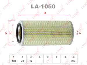 Изображение 1, LA1050 Фильтр воздушный HYUNDAI Porter LYNX