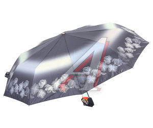 Изображение 1, 310 (L 3100) Зонт женский 3 сложения купол-эпонж R-58см,  8 спиц ТРИ СЛОНА