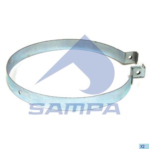 Изображение 2, 060.225 Хомут глушителя IVECO EuroTech SAMPA