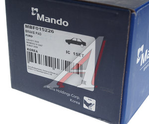 Изображение 4, MBF015226 Колодки тормозные FORD S-Max, Galaxy LAND ROVER Freelander передние (4шт.) MANDO