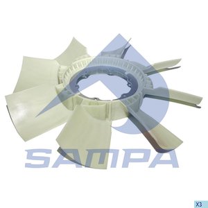 Изображение 1, 079.291-01 Крыльчатка RENAULT Premium гидромуфты SAMPA