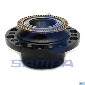 Изображение 2, 075.215/2 Ступица SAF колеса (Z11-3020) в сборе SAMPA