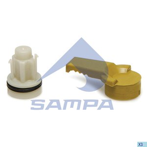 Изображение 2, 096.960 Ремкомплект суппорта SAF (SBS2220, вал регулировочный) SAMPA