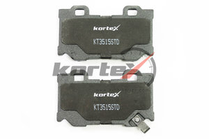 Изображение 2, KT3515STD Колодки тормозные INFINITI FX35 (08-) задние (4шт.) KORTEX