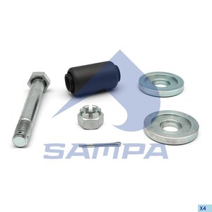 Изображение 2, 040.507 Ремкомплект SCANIA пальца рессоры задней SAMPA