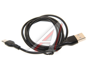Изображение 1, NB200 Black Кабель USB Type C 1м черный XO