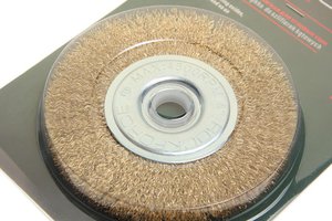 Изображение 2, RF-BWF005 Кордщетка для УШМ дисковая 125мм латунь в блистере ROCKFORCE