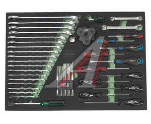Изображение 2, JTC-US2040 Набор инструментов 40 предметов слесарно-монтажный в ложементе JTC
