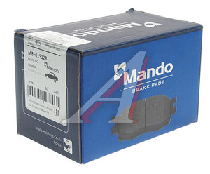 Изображение 3, MBF015128 Колодки тормозные HONDA Accord, Civic, CR-V (91-) задние (4шт.) MANDO