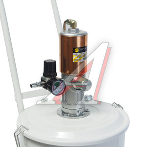 Изображение 3, ER-44002 Нагнетатель смазки (солидолонагнетатель) пневматический автоматический с емкостью 20л ЭВРИКА