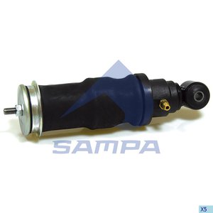 Изображение 1, 040.181-01 Амортизатор SCANIA 3 series кабины с пневмоподушкой передний/задний SAMPA