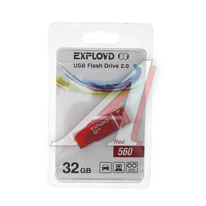 Изображение 1, ex-32gb-560-red Карта памяти USB 32GB EXPLOYD