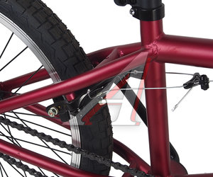 Изображение 7, T21B603 B Велосипед 20" 1-ск. BMX бордовый HILAND