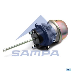 Изображение 1, 094.024-01 Энергоаккумулятор BPW ROR SAF тип 24/30 (барабанный тормоз) SAMPA