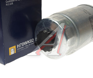 Изображение 3, H70WK02 Фильтр топливный LIEBHERR MAN E2000, F2000, SG, 312, 322 (резьба М16х1.5мм) (слив пластик) HENGST