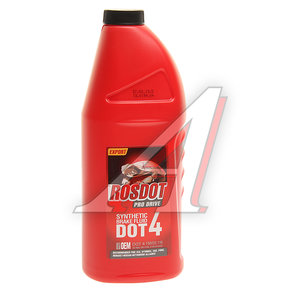 Изображение 1, 430110012 Жидкость тормозная DOT-4 910г Pro Drive ROSDOT