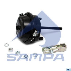 Изображение 1, 094.021-01 Камера тормоза BPW MAN SCANIA тип 20 (барабанный тормоз) SAMPA