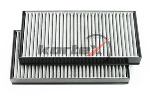 Изображение 2, KC0096S Фильтр воздушный салона BMW X5 (E70), X6 (E71) угольный (2шт.) KORTEX