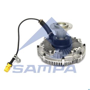 Изображение 1, 023.054-01 Вискомуфта MAN TGX дв.D2066, D2676 привода вентилятора SAMPA