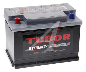 Изображение 1, 6СТ76(1) Аккумулятор TUBOR Synergy 76А/ч