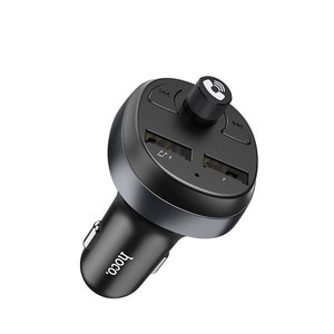 Изображение 3, E41 black Устройство зарядное в прикуриватель с трансмиттером (bluetooth, hands free) HOCO