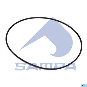 Изображение 2, 115.557 Кольцо уплотнительное SAF ступицы (110х2) SAMPA
