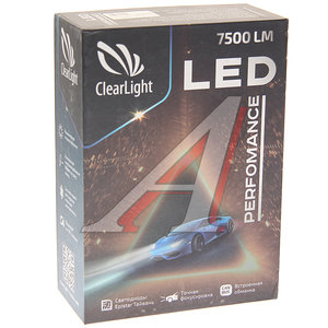 Изображение 2, CLPFMLEDH1-2 Лампа светодиодная 12V H1 P14.5s 7500LM (2шт.) Performance CLEARLIGHT
