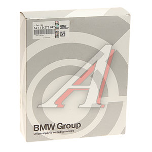 Изображение 2, 64119272642 Фильтр воздушный салона BMW 5 (F10, F11), 7 (F01, F02, F03, F04 ) угольный OE