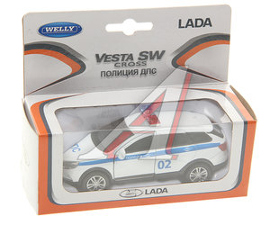 Изображение 1, 763022/763046/763039 Модель автомобиля ЛАДА Vesta SW металлическая WELLY