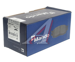 Изображение 2, MBF015289 Колодки тормозные HONDA Accord (08-13), Civic (12-) передние (4шт.) MANDO