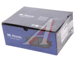Изображение 3, MPH32 Колодки тормозные HYUNDAI HD65, 72, County дисковые передние (4шт.) MANDO